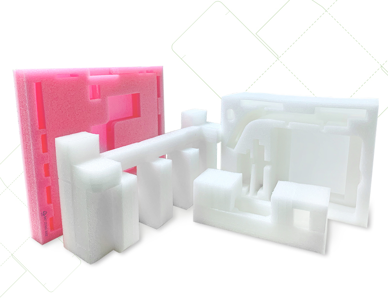 Cushioning packaging material Cushioning packaging material